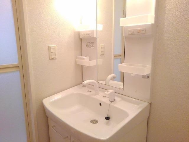 リュクセル弐番館の洗面所