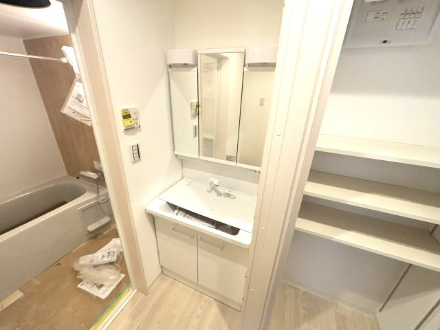 カーサセレーナ住吉の独立洗面台