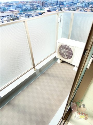 エスコパークヒルズ問屋町のバルコニー