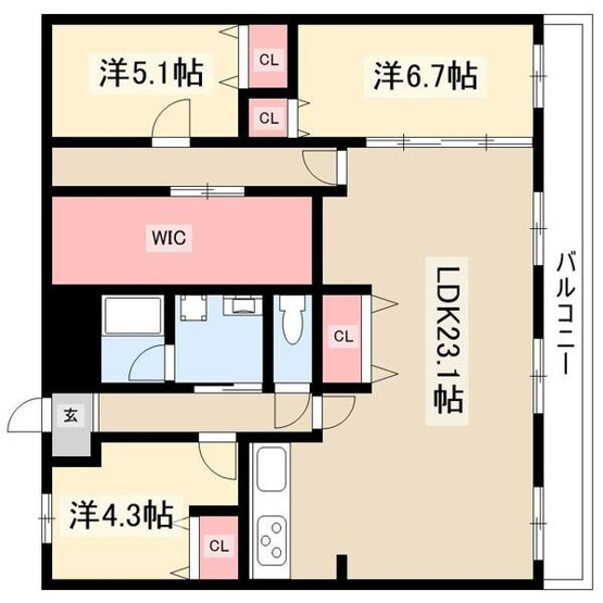 【間取り】 | 山手アベニュー