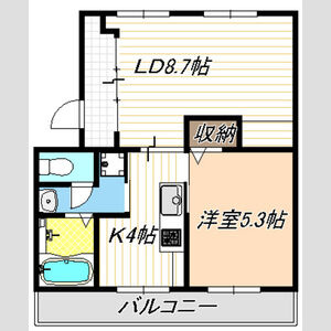 【間取り】 | メゾン冨田