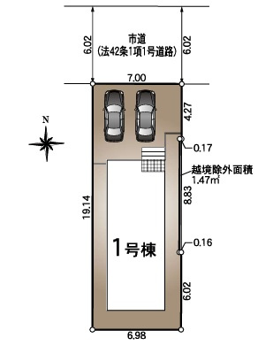 【区画図】 | クレイドルガーデン神戸市須磨区高倉台第１ | 区画図