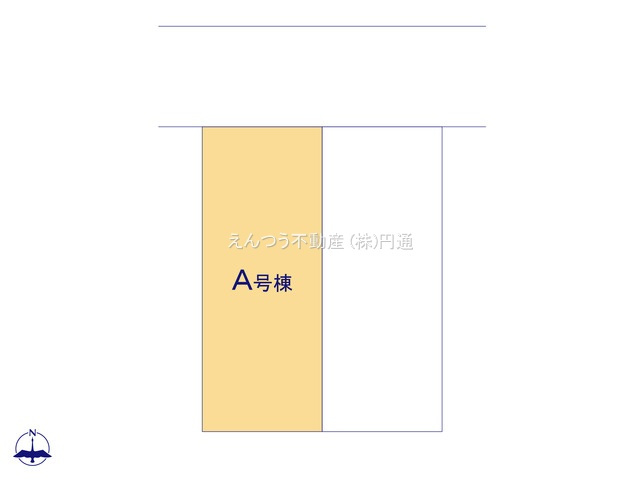 ハートフルタウン川北町2期の区画図