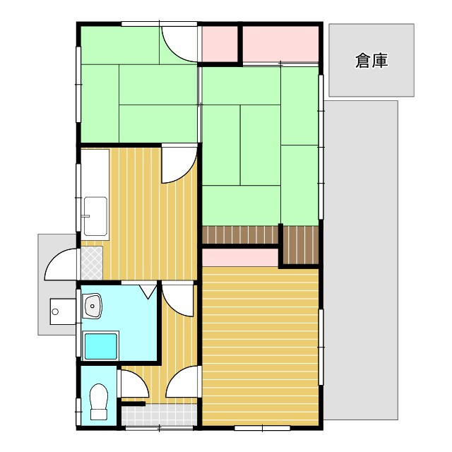 大字徳山一戸建ての間取り