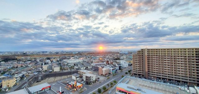 ザ・ライオンズ三郷中央レジデンスＢの展望|バルコニーからは花火大会が見えます☆
