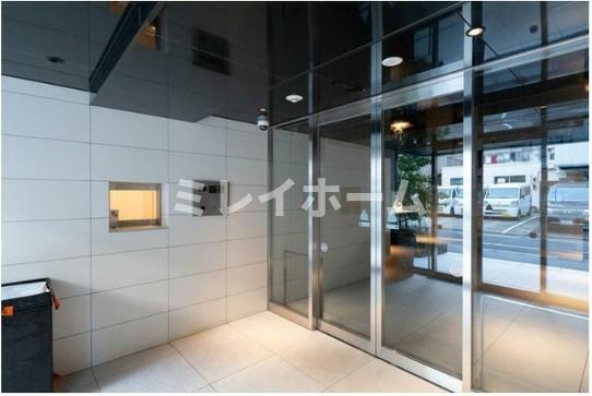 シェル品川戸越のロビー