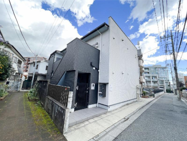 板橋区赤塚６丁目のアパートの外観