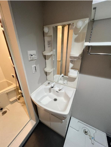 板橋区赤塚６丁目のアパートの洗面所