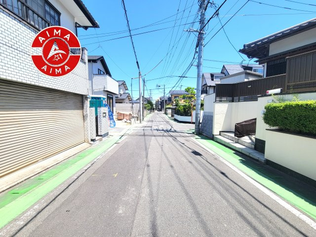 福岡市南区皿山3丁目第7-2棟（1号棟）　の前面道路含む現地写真|前面道路です。