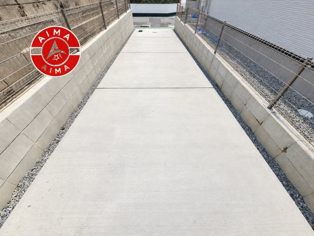 福岡市南区皿山3丁目第7-2棟（1号棟）　の外観|広々した駐車場になります。