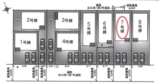 【区画図】 | クレイドルガーデン神戸市西区王塚台第６ | 区画図