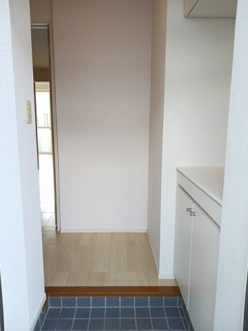 シャルムＢの玄関