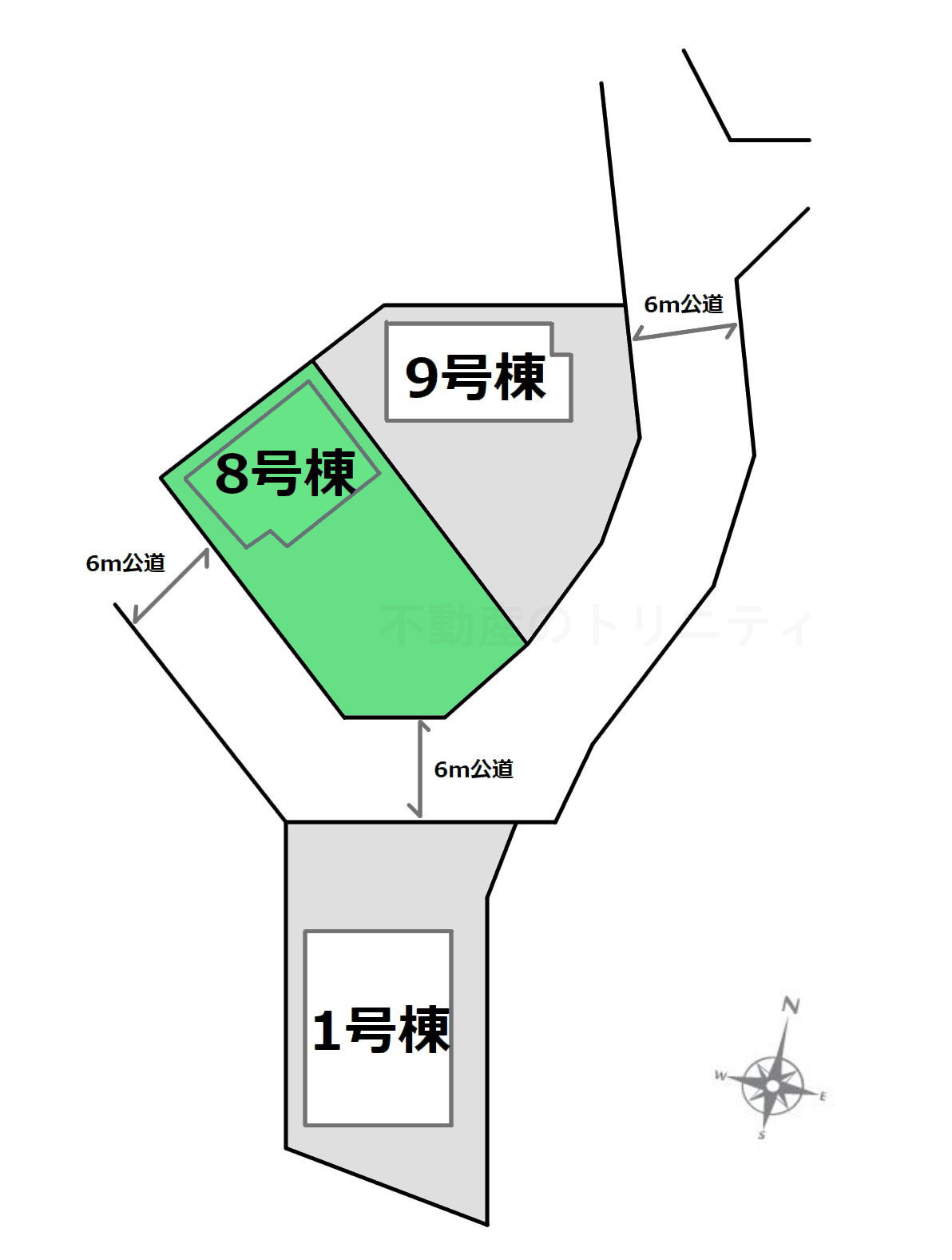 クレイドルガーデン前橋市北代田町第10-1期ー⑧の画像