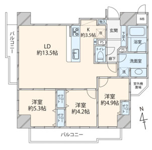 ベルハイム元浅草の間取り