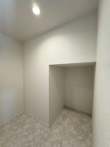 SUN COURTーサンコート－小倉北区上到津1丁目【小倉北区　新築戸建て】の収納|洗面脱衣所には収納スペース♪【小倉北区　新築戸建て】