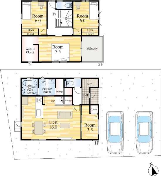 【間取り】の画像