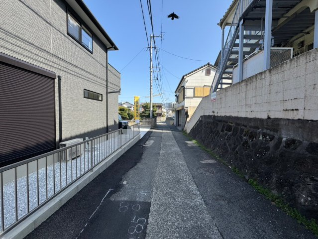 SUN COURTーサンコート－小倉北区上到津1丁目【小倉北区　新築戸建て】の前面道路含む現地写真|到津小学校　徒歩9分、板櫃中学校　徒歩18分♪【小倉北区　新築戸建て】