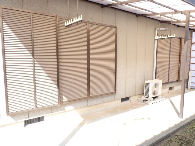 青葉住宅のセキュリティ|雨戸付き