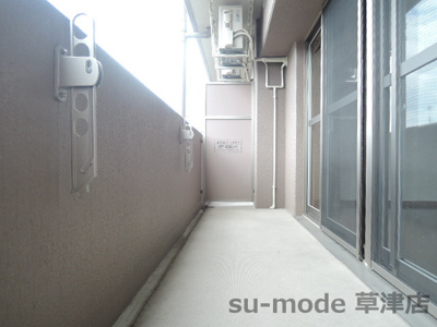 【バルコニー】 | ラルーチェキタガワ | バルコニーです