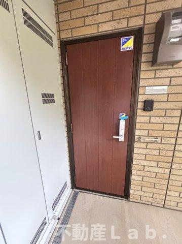 グランソレイユ　B棟のエントランス