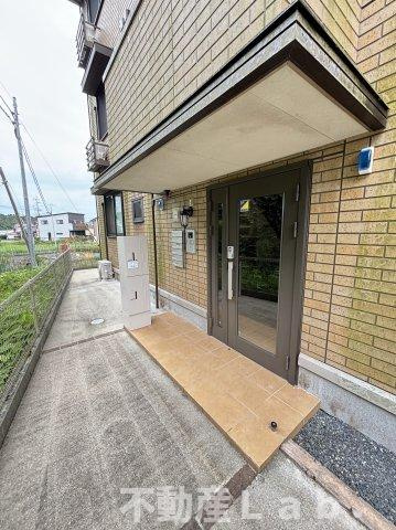 グランソレイユ　B棟のエントランス