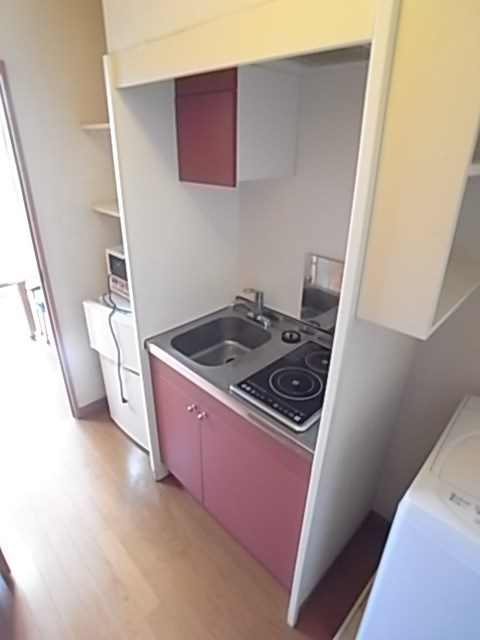 レオパレスウグイスのキッチン