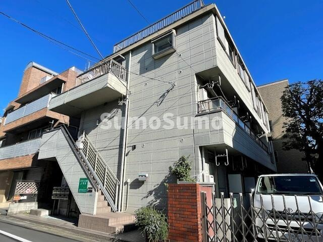 ハイツオカモトの外観|外観は落ち着いています