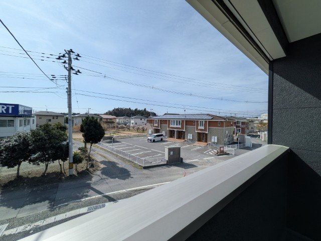 【新築戸建】　いわき市泉町下川第8　全1棟の展望|インナーバルコニーからの眺望です