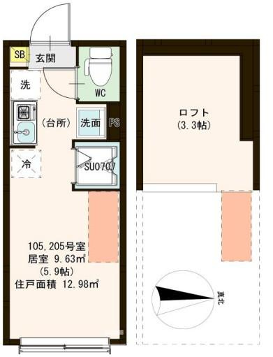 【間取り】 | Celeste Bleu