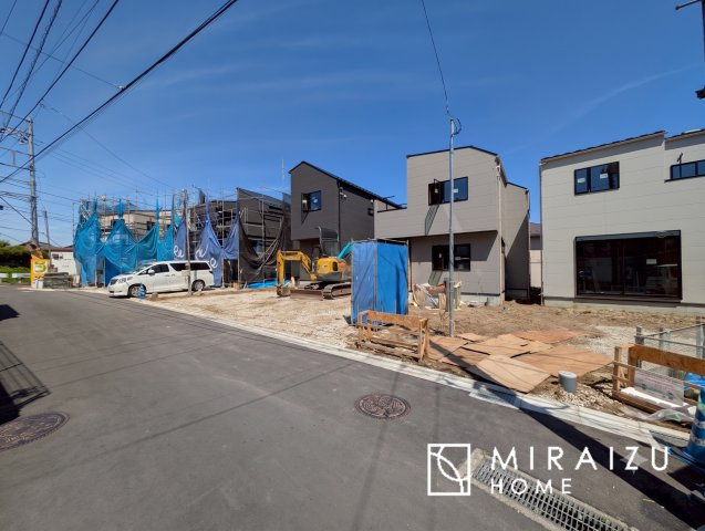 【外観】 | プライバシー性と開放感を高める住環境。陽当たりの良い開かれたロケーションを活かし、心地よい暮らしをプランニング