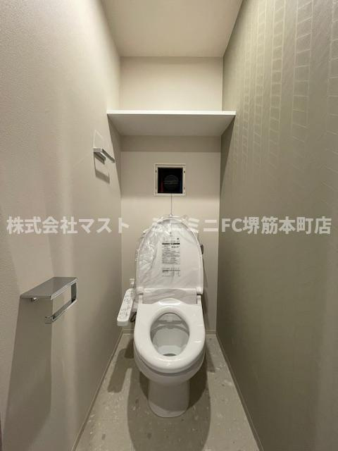 レジュールアッシュ緑橋駅前のトイレ