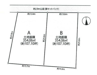 【土地図】 | 桜川市犬田107坪売地