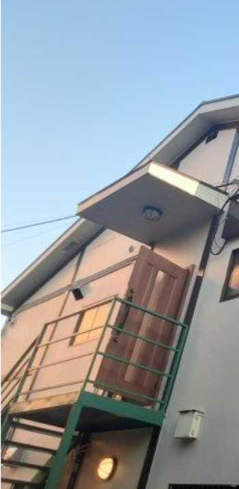 メゾンワタベ　バイク置き場あり　バストイレ別　学生さんオススメの外観