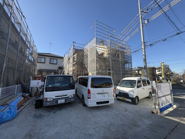 【LiveleGarden】真岡市長田 第9 全2棟の前面道路含む現地写真|〇只今建築中〇
建築中の工程を確認できるのがは今ならではのメリットです。
周辺環境を含め、今からチェックがおすすめです。
先ずはお気軽にお問合せください！
※2026年2月撮影