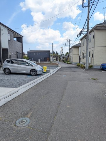 ひたちなか市堀口　第4の前面道路含む現地写真|前面道路含む現地写真です
