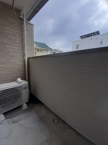 アーバングレイスのバルコニー