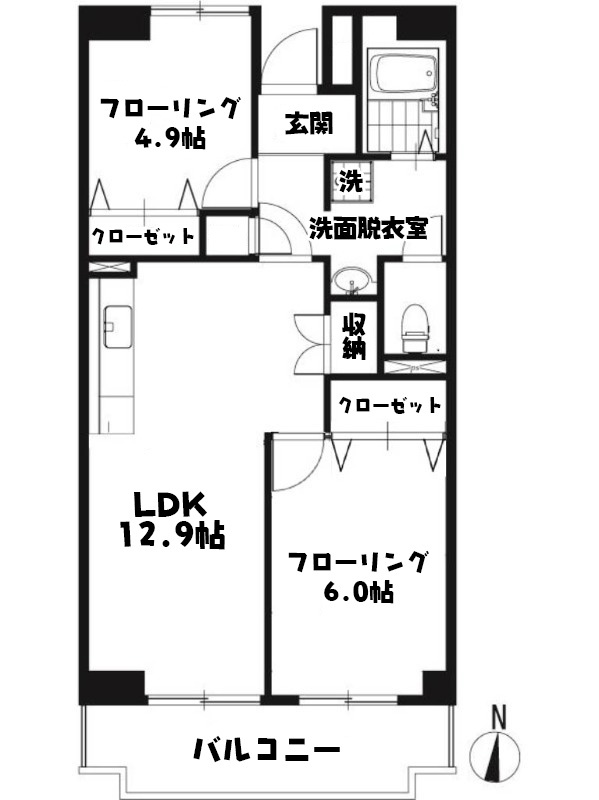 戸田市川岸１丁目のマンションの画像