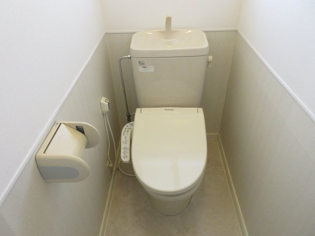 ベイフラットのトイレ