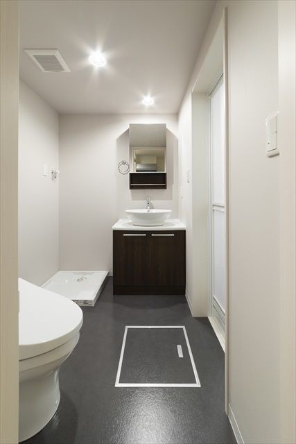 Caminoalta東大宮（カミノアルタヒガシオオミヤ）の独立洗面台