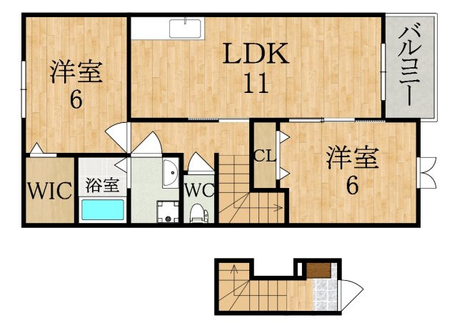 フレイズ　Ⅰの間取り