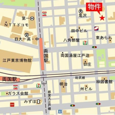 【地図】 | ＫＤＸレジデンス両国