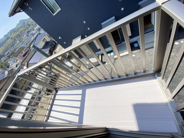 カローレ岡垣Ⅱのバルコニー