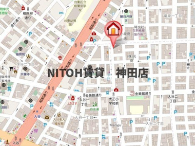 【地図】 | ドゥーエ入谷Ⅰ