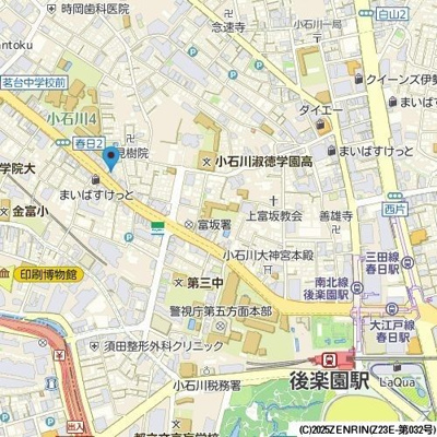 【地図】 | デュオステージ後楽園