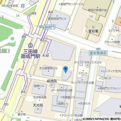 【地図】 | アーデン芝公園