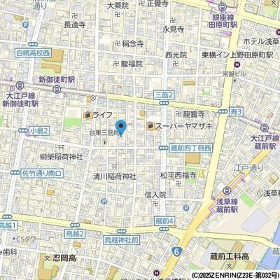 【地図】 | オーキッドレジデンス蔵前
