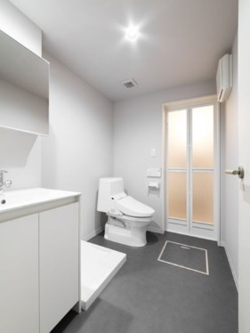 アルモ北戸田の独立洗面台