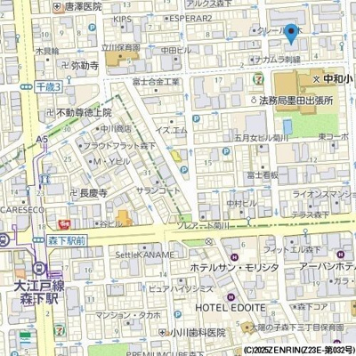 【地図】 | リテラス森下