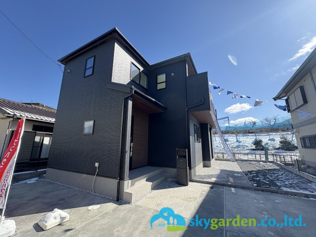 藤沢市長後全1棟　新築一戸建ての外観|きれいな外観です