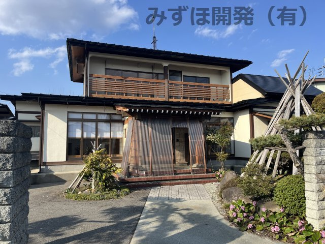 村山市大字河島甲91-18の外観|外壁屋根は令和1年頃に塗装済みです。
4/14撮影